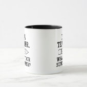 Mug Je suis enseignant (Centre)