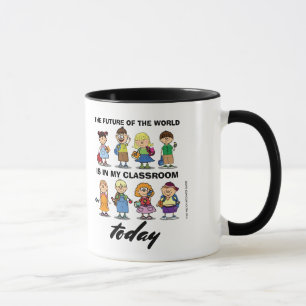 Mug Je suis enseignant. Cadeau scolaire et soumission