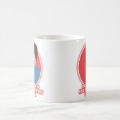 Mug Je suis épuisé par la stupidité que tout le monde  (Centre)