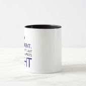 MUG JE SUIS ÉTUDIANT EN PHD (Centre)