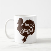 Mug Je suis farci Drôle Thanksgiving (Gauche)