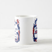 Mug Je suis fier britannique et sanglant (Centre)