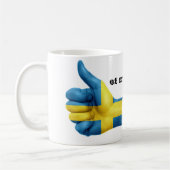 Mug Je suis fier de mes racines suédoises (Gauche)