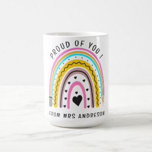 Mug Je suis fier de vous Encouragement pédagogique col