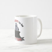 Mug Je suis fier d'être britannique (Devant droit)