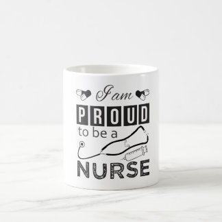 Mug Je suis fier d'être infirmière