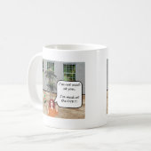 Mug Je suis fou à la saleté ! (Devant gauche)