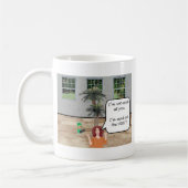 Mug Je suis fou à la saleté ! (Gauche)