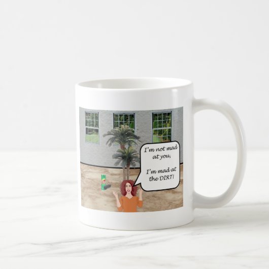 Mug Je suis fou à la saleté ! (Droite)
