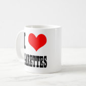 MUG JE SUIS FOU DE CIGARETTES (Devant gauche)
