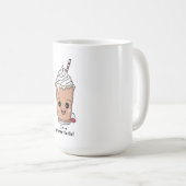 Mug Je suis Frappe-tastic | Frappe à la crème fouettée (Devant droit)