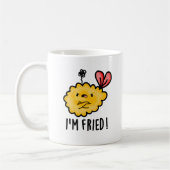 Mug Je suis Fried Funny Tempura Sushi Pun (Gauche)