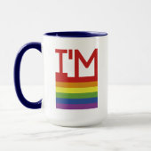 Mug Je suis gay| Indicateur Rainbow (Gauche)