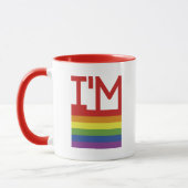 Mug Je suis gay| Indicateur Rainbow (Gauche)
