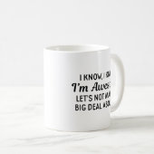 Mug Je suis génial (Devant droit)