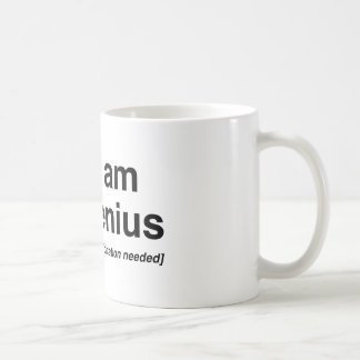 Mug Je suis génie
