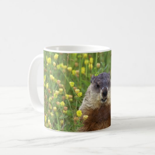 Mug Je suis Groundhog (Devant gauche)