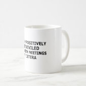 Mug Je suis heureux de rencontrer et cetera, (Devant droit)