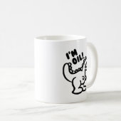 Mug Je suis Huile ! (Devant droit)