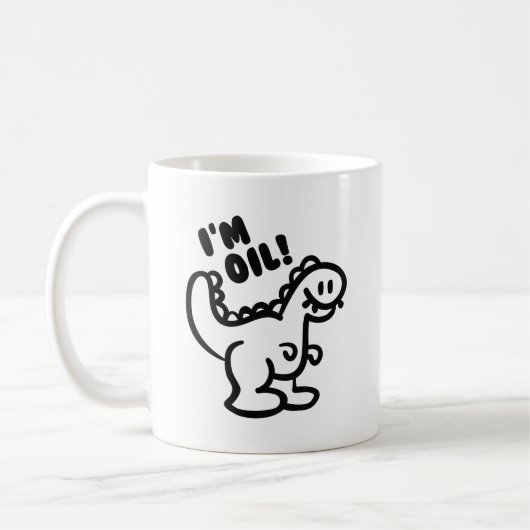 Mug Je suis Huile ! (Gauche)