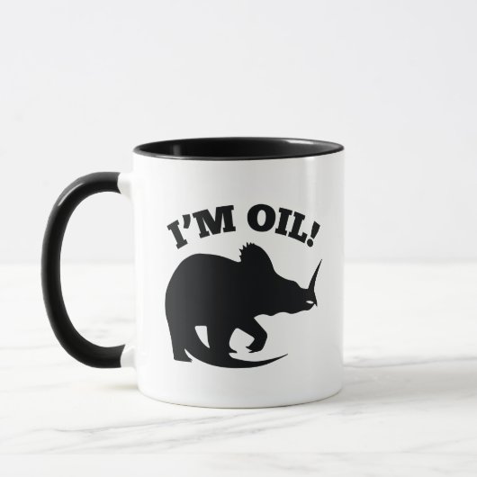 Mug Je suis Huile ! (Gauche)