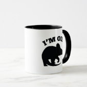 Mug Je suis Huile ! (Devant droit)