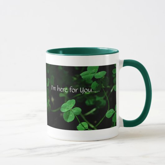 Mug Je suis ici pour vous…. (Droite)