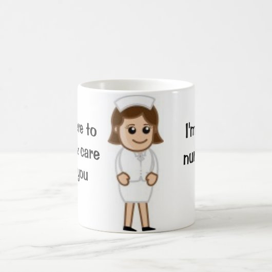 Mug Je suis infirmière (Centre)