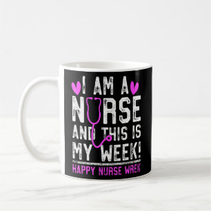 Mug Je Suis Infirmière Soins Infirmiers Bonne Semaine 