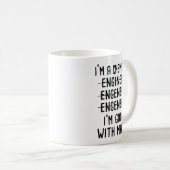 Mug Je suis ingénieur chimique, je suis doué en maths (Devant droit)