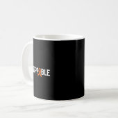 Mug Je Suis Instoppable Sclérose En Plaques (Devant gauche)