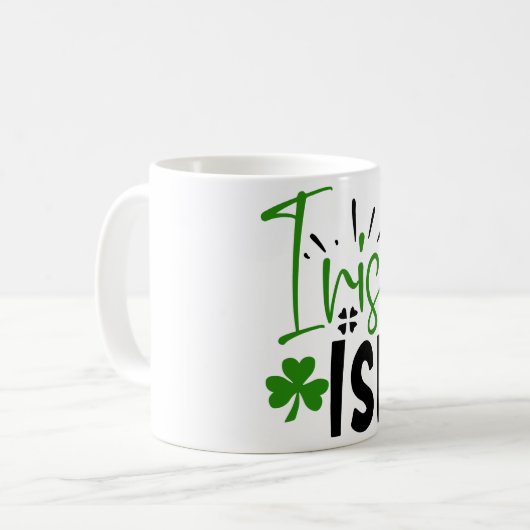 Mug Je suis Irlandais St. Patrick’s Day T-Shirt (Devant gauche)