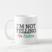 Mug Je suis Italien (Gauche)
