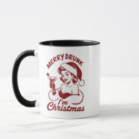 Je suis ivre de Noël Cocktail Snarky Boire