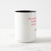 Mug Je suis ivre trop pour goûter ce poulet (Centre)