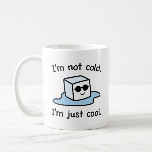 Mug Je suis juste Cool (Gauche)