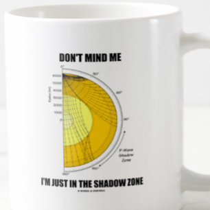 Mug Je suis juste dans la zone de l'ombre
