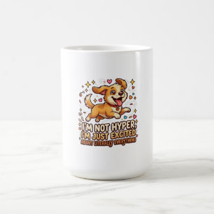 Mug Je suis juste excité par tout Gif de chiot migno