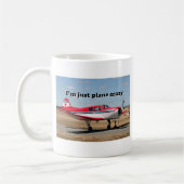 Mug Je suis juste fou plat : Avions de yaks (Gauche)