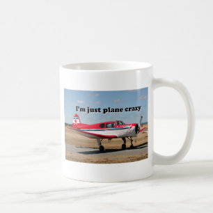 Mug Je suis juste fou plat : Avions de yaks