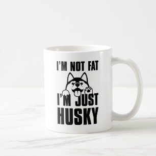 Mug Je suis juste Husky