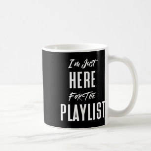 Mug Je Suis Juste Ici Pour La Liste De Lecture Drôle W