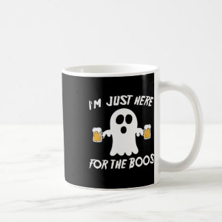 Mug Je suis juste ici pour le Boos Funny Beer Ghost