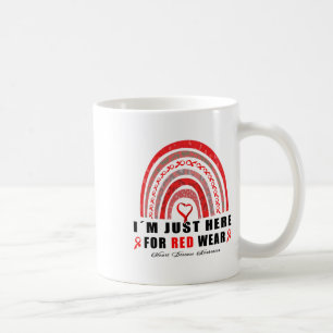 Mug Je suis juste ici pour le rouge Porter' Maladie ca