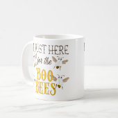Mug Je suis juste ici pour les abeilles Boo Drôle Hall (Devant gauche)