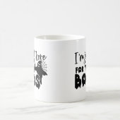 Mug Je suis juste ici pour les livres (Centre)
