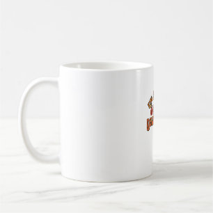 Mug Je suis juste ici pour les oeufs dévilés Super Tha