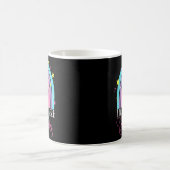 Mug Je suis juste ici pour les snacks Rainbow Women Fo (Centre)