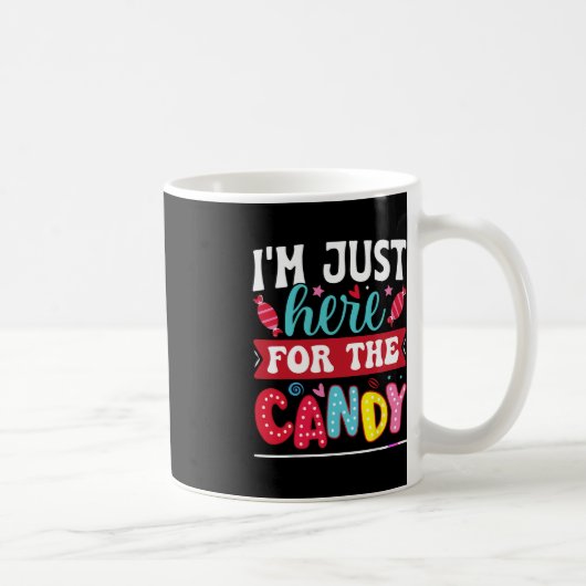 Mug Je suis juste ici pour l'Hallowee de Noël des bonb (Droite)