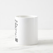 Mug Je suis juste ici pour mon dachshund drôle de chie (Centre)